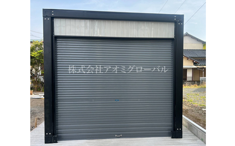 手動シャッター付き高断熱ハウス